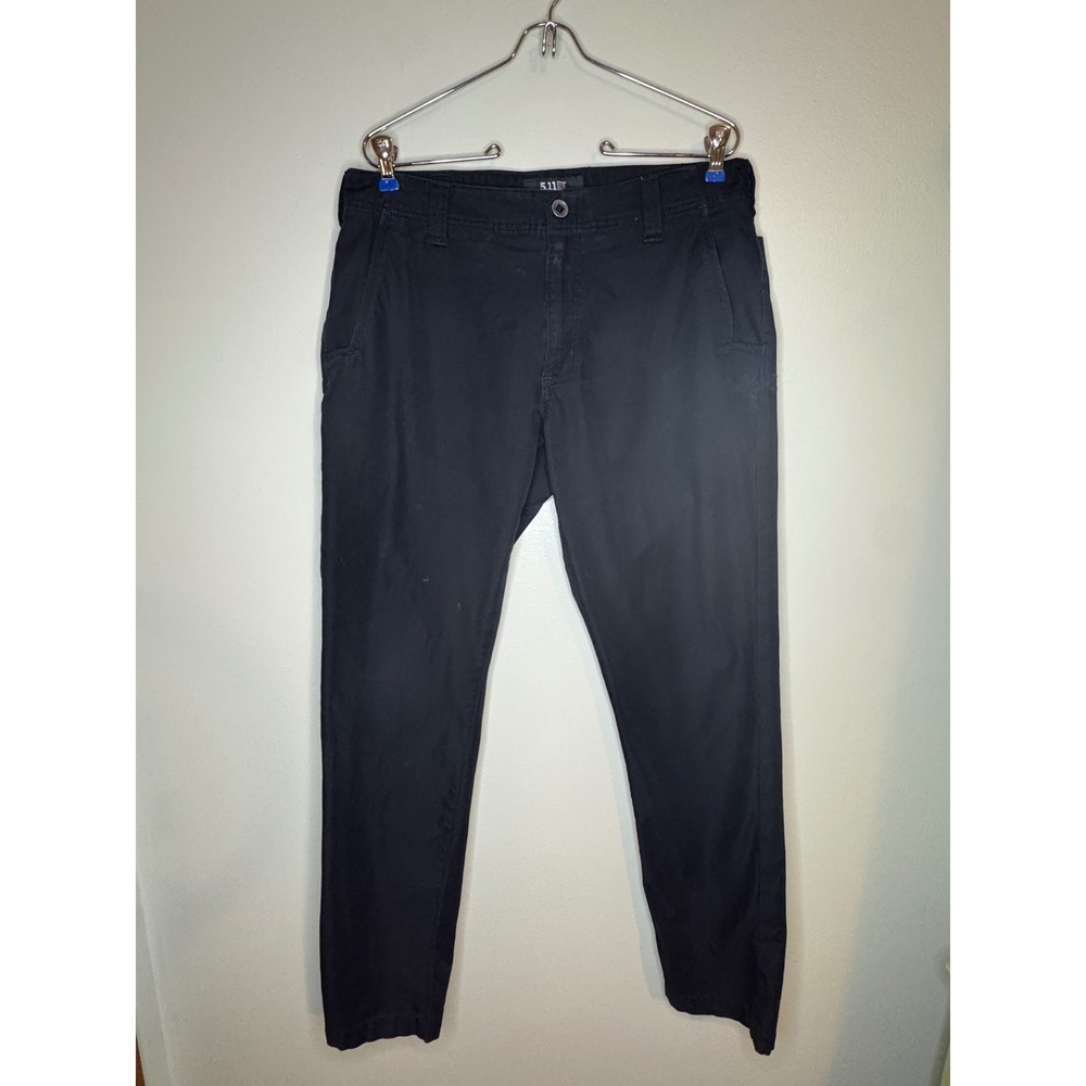5.11 Tactical Pants Black Straight Leg Utility Size 33x34